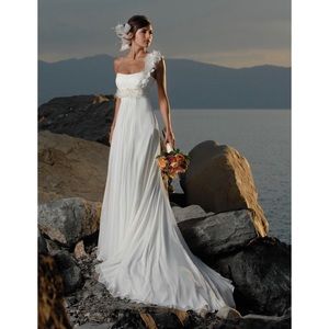 Wedding Dress by Maggie Sotero, one-shoulder